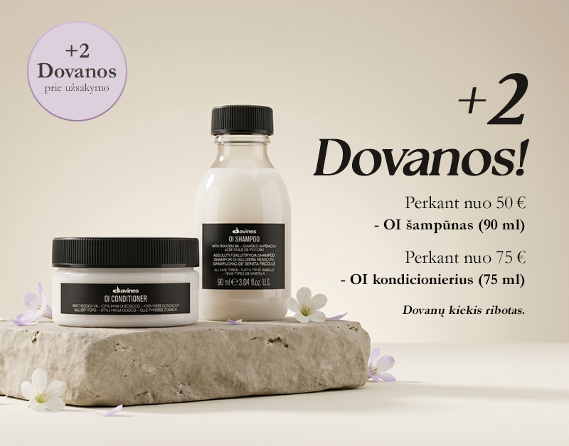 Dovana prie užsakymo